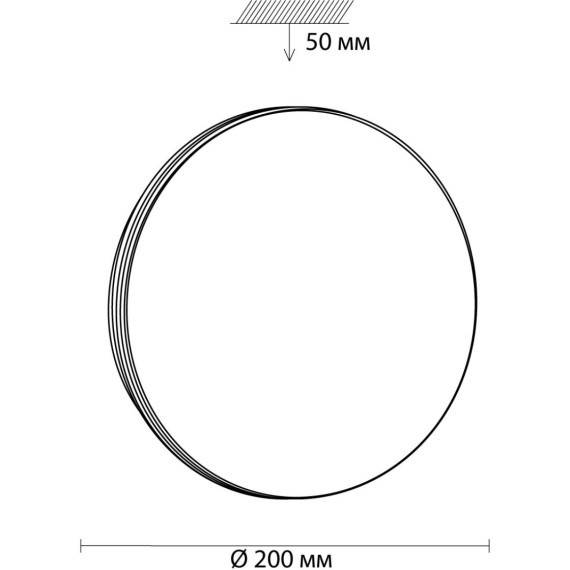 Настенно-потолочный светильник Sonex 3016/AL SMALLI IP43 светодиодный LED 12W