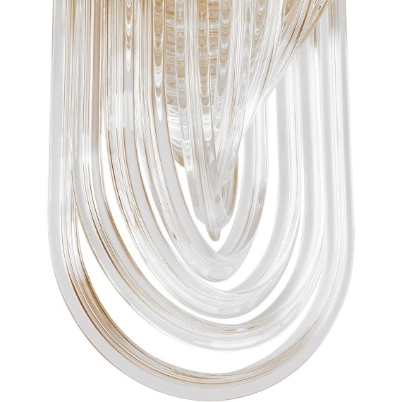 Подвесной светильник с 3 лампами Freya FR5182PL-03FG ONDA под лампы 3xE14 60W