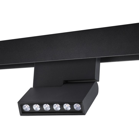 359494 Трековый светодиодный TUYA SMART светильник Novotech Flum CRI90+ 3000-6500К 960Лм 24° 12W Bluetooth Wi-Fi Алиса