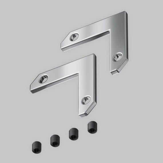 Комплект из 2 угловых соединителей (только для шины арт TRX034-SCH-422B!) TRA034CL-MP-1