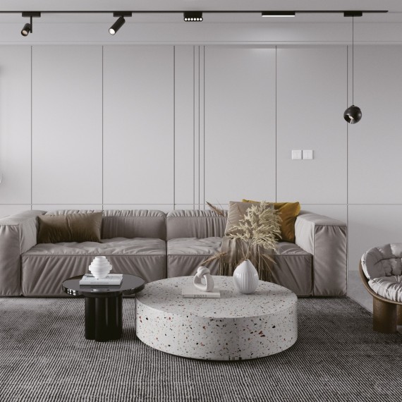 359084 Трековый магнитный светодиодный светильник Novotech SMAL 48V CRI90+ 4000К 630Лм 24° 7W