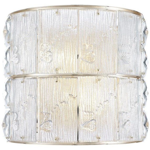 5070/2W HALL ODL24 499 золото/прозрачный/матовый/металл/хрусталь/стекло Бра E14 2*40W FIESTA