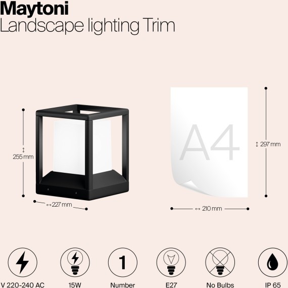 Ландшафтный светильник Outdoor O455FL-01GF