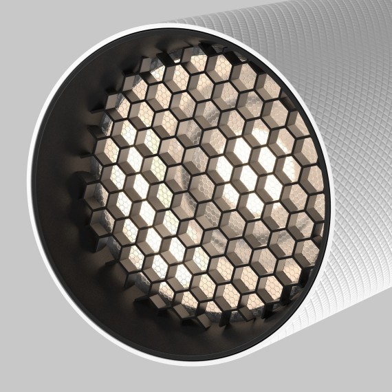 TR097-2-12W4K-M-BW Трековый магнитный светодиодный светильник Maytoni Exility CRI90+ 4000К 980Лм 36° 12Вт