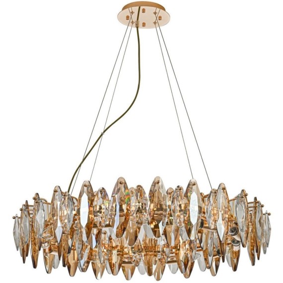 4719-12P, Подвесная люстра, D800xH210/1100, 12xE14x40W, excluded