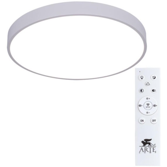 Люстра потолочная Arte Lamp A2670PL-1WH ARENA светодиодная LED 70W