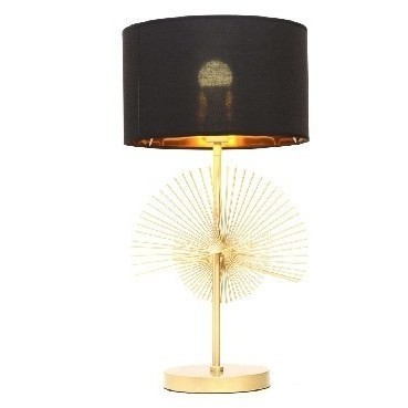 Интерьерная настольная лампа Fonti LDT 5534 GD+BK