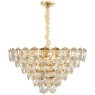 Люстра хрустальная Lussole GRLSP-8184 YUMA IP21 под лампы 11xE14 77W