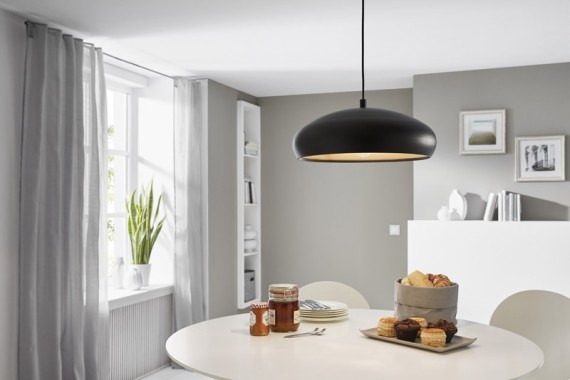 94605 EGLO MOGANO 1 Потолочный светильник с одной лампой E27, 60Вт, металл, медный