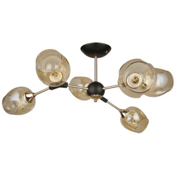 Люстра на штанге Arte Lamp SEPPIA A4211PL-6BK