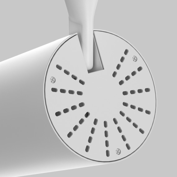 Трековый светильник трехфазный 220V светодиодный Vuoro TR029-3-10W3K-S-W