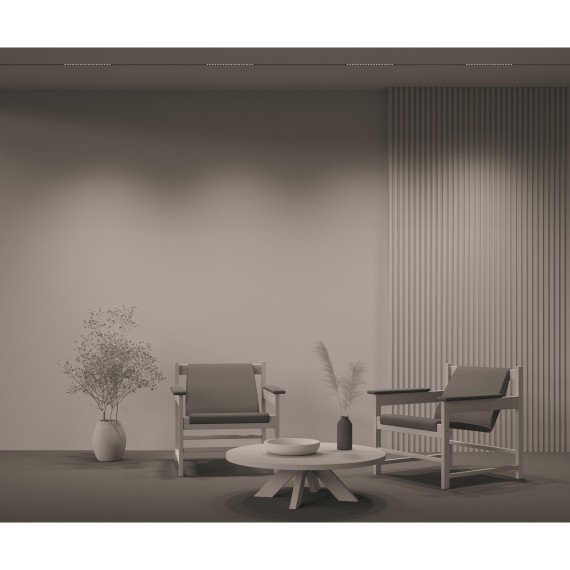 TR031-2-18W4K-B Трековый магнитный светодиодный светильник Maytoni Exility CRI90+ 4000К 1350Лм 36° 18Вт