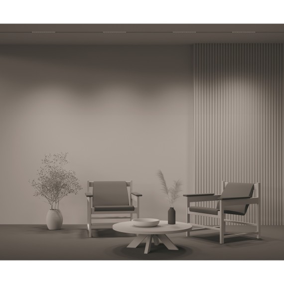 TR031-2-18W4K-B Трековый магнитный светодиодный светильник Maytoni Exility CRI90+ 4000К 1350Лм 36° 18Вт