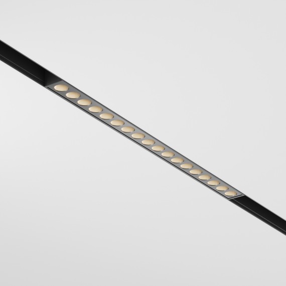 TR031-2-18W4K-B Трековый магнитный светодиодный светильник Maytoni Exility CRI90+ 4000К 1350Лм 36° 18Вт