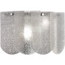 SLE1125-101-02 Светильник настенный Хром/Прозрачно-Дымчатый E14 2*40W ERZO