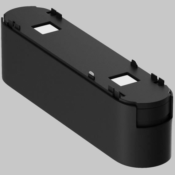 TR080-1-6W3K-B Трековый магнитный светодиодный светильник Maytoni Radity 48V CRI90+ 3000К 350Лм 120° 6Вт