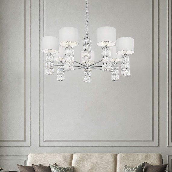 Люстра подвесная Maytoni DIA008PL-07CH Talento под лампы 7xE14 40W