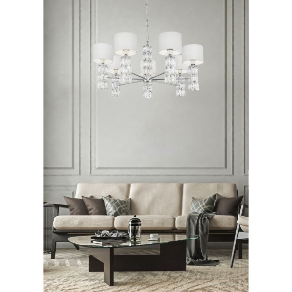 Люстра подвесная Maytoni DIA008PL-07CH Talento под лампы 7xE14 40W