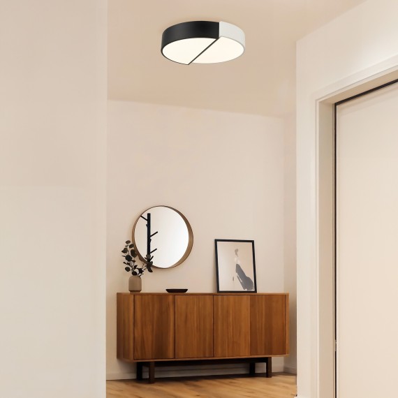 SLE200642-01 Светильник потолочный Белый,Черный/Белый LED 1*36W 3000K/4000K/6000K META