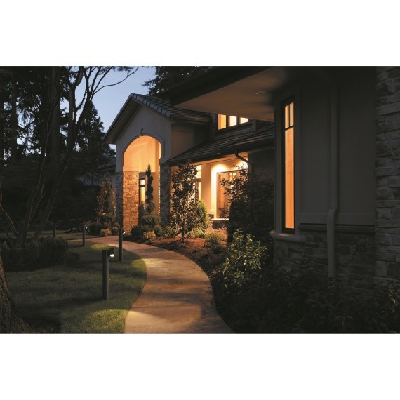 Уличный наземный светильник Maytoni O010FL-01B Wall Street IP54 под лампу 1xGU10 50W