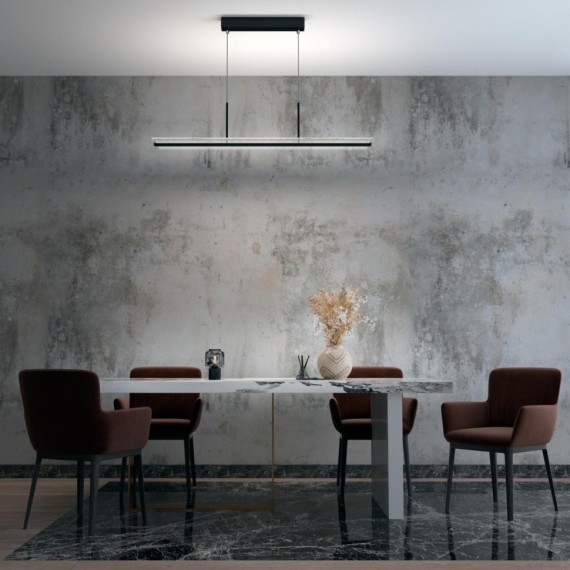 Светильник подвесной диммируемый со сменой цв.температуры, пульт ДУ (2.4G) в комплекте LED 50W ITER 358991 OVER