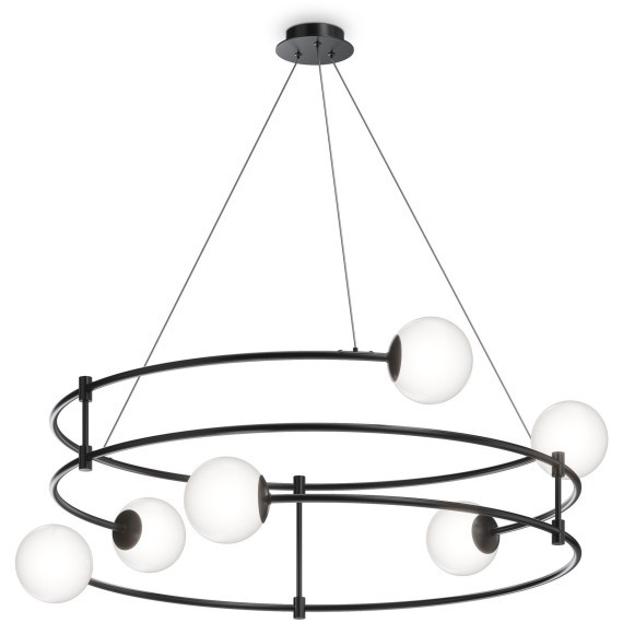 Подвесной светильник кольцом Maytoni MOD317PL-06B Balance под лампы 6xG9 40W