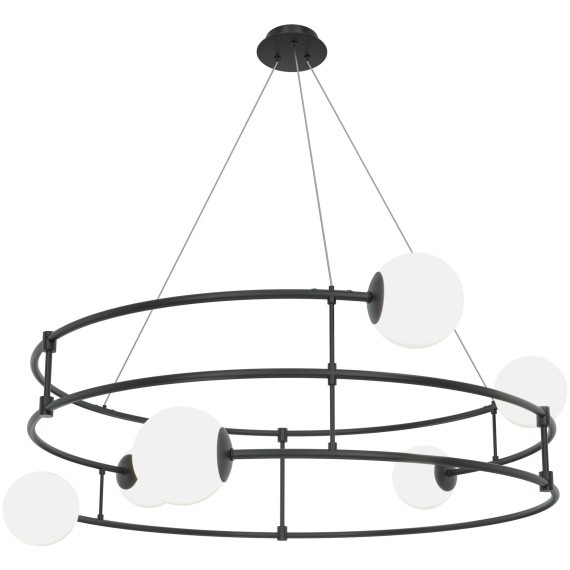 Подвесной светильник кольцом Maytoni MOD317PL-06B Balance под лампы 6xG9 40W