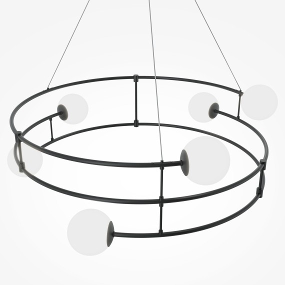 Подвесной светильник кольцом Maytoni MOD317PL-06B Balance под лампы 6xG9 40W