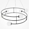Подвесной светильник кольцом Maytoni MOD317PL-06B Balance под лампы 6xG9 40W