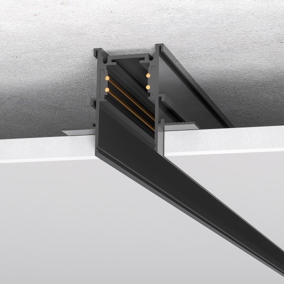 ST004.439.12 Шинопровод 3м магнитный встраиваемый в ГКЛ 12.5мм SKYLINE 48