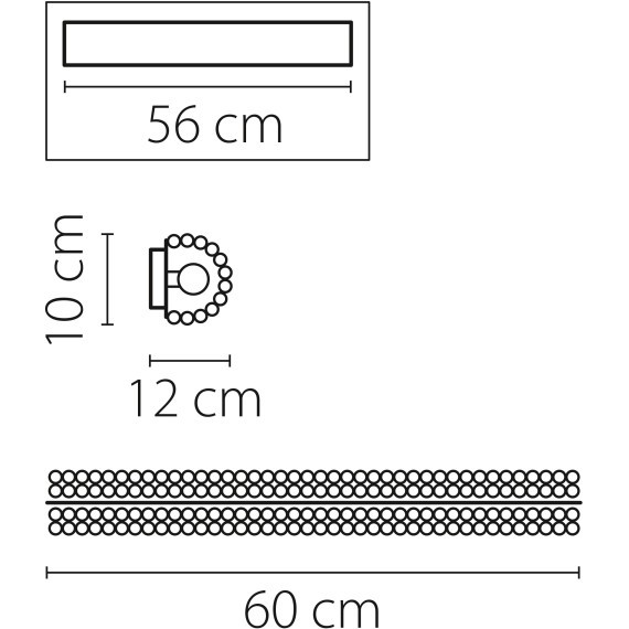 Светильник настенный Monile Lightstar 704652