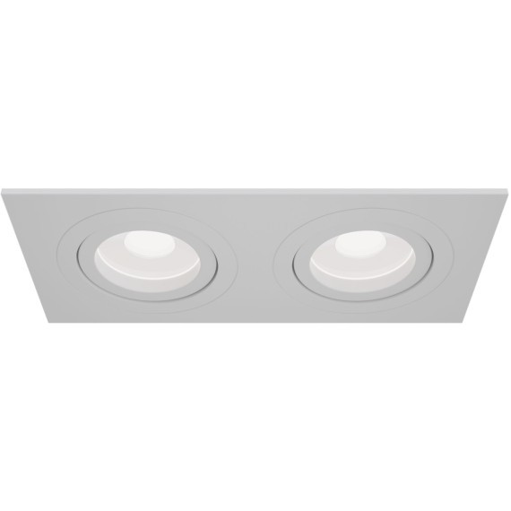 Встраиваемый светильник Maytoni DL024-2-02W Atom под лампы 2xGU10 50W