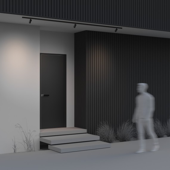 Уличный трековый светильник Maytoni Focus Led Exility IP 3000К 8Вт 36° O-TR02-1-S-8WB3K