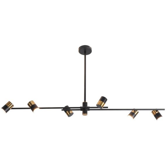 Люстра потолочная Lussole LSP-8376 GILBERT IP21 под лампы 6xGU10 300W