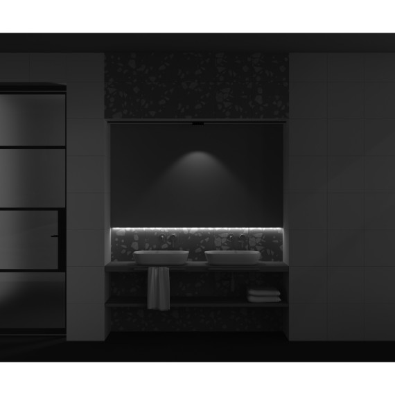 TR082-1-6W3K-M-B Трековый магнитный светодиодный светильник Maytoni Radity 48V CRI90+ 3000К 600Лм 36° 6Вт