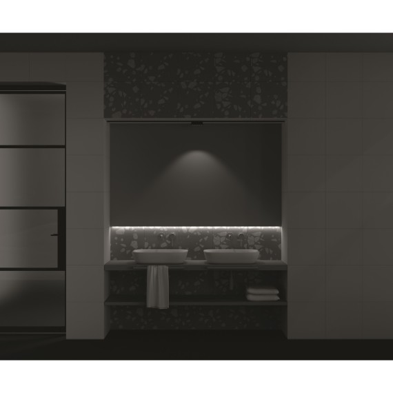 TR082-1-6W3K-M-B Трековый магнитный светодиодный светильник Maytoni Radity 48V CRI90+ 3000К 600Лм 36° 6Вт