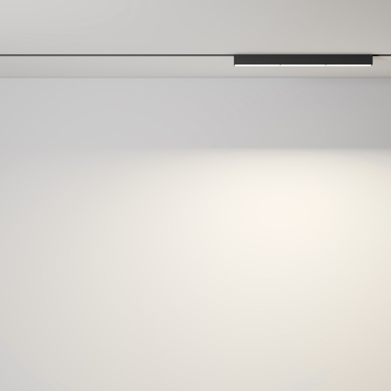 TR106-2-18W3K-B Трековый магнитный светодиодный светильник Maytoni Exility CRI90+ 3000К 719Лм 120° 18Вт