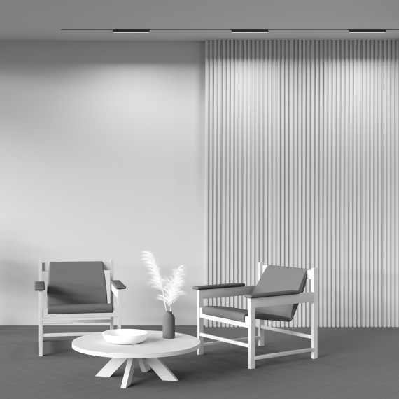 TR106-2-18W3K-B Трековый магнитный светодиодный светильник Maytoni Exility CRI90+ 3000К 719Лм 120° 18Вт