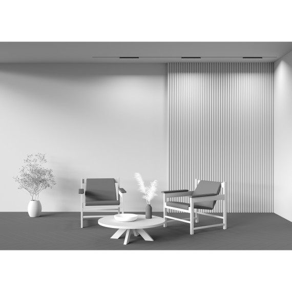 TR106-2-18W3K-B Трековый магнитный светодиодный светильник Maytoni Exility CRI90+ 3000К 719Лм 120° 18Вт