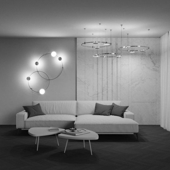 Трековый светильник Plato Flarity Ra90 Lm150 3000K 7Вт 120° TR152-1-7W3K-PT