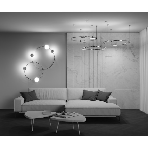 Трековый светильник Plato Flarity Ra90 Lm150 3000K 7Вт 120° TR152-1-7W3K-PT