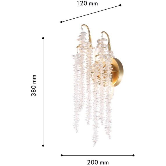 Настенный светильник Liana 4134-2W