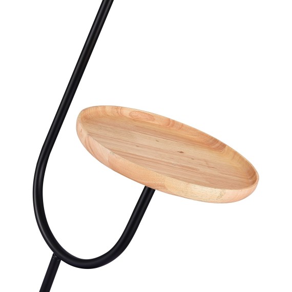 SL1802.405.01 Торшер ST-Luce Черный/Черный E27 1*60W AMIRO