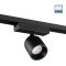 359808 Черный светодиодный однофазный трехжильный трековый светильник 10Вт 882Лм 4000К 32° CRI≥90 180-265V IP20 Novotech SOLETTE