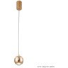 Светильник подвесной Crystal Lux CARO SP LED GOLD