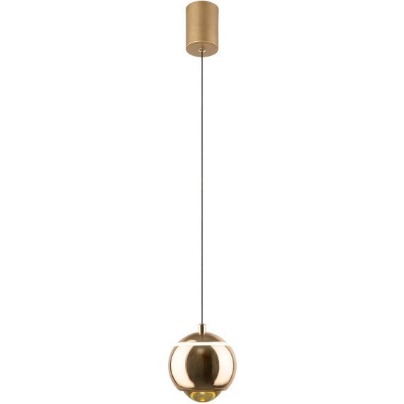 Светильник подвесной Crystal Lux CARO SP LED GOLD