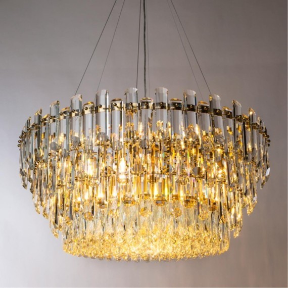 Подвесная люстра хрустальная Bellatrix 3510/17 SP-18