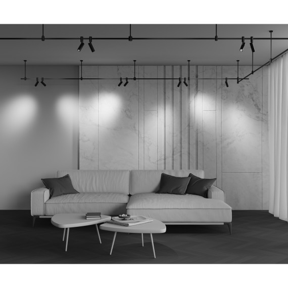 Трековый светильник Technical TR144-1-5W4K-W-B