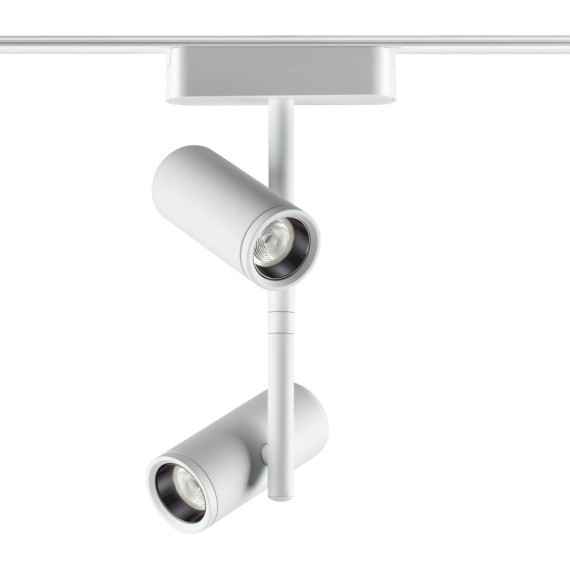 359107 Трековый магнитный светодиодный светильник Novotech SMAL 48V CRI90+ 4000К 1360Лм 24° 2*8W