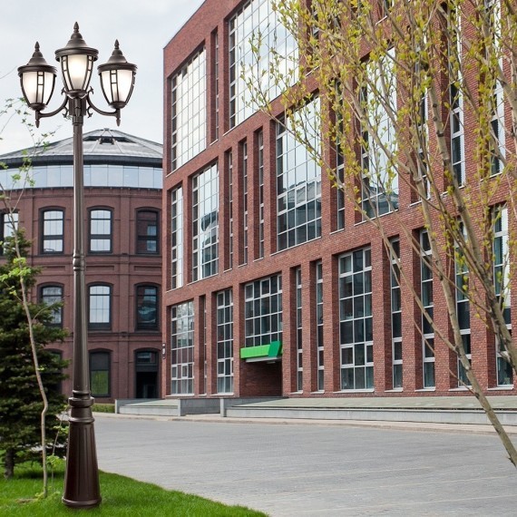 Уличный наземный светильник Maytoni O026FL-03B Rivoli IP44 под лампы 3xE27 60W